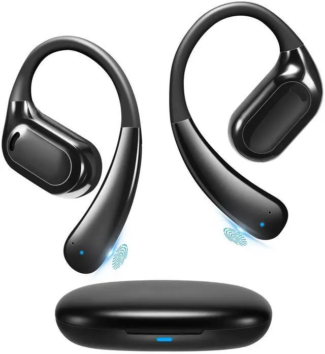 Alt view image 2 of 5 - ASIILOVI 2-Pack Open Ear Headphones VG332 + VG333