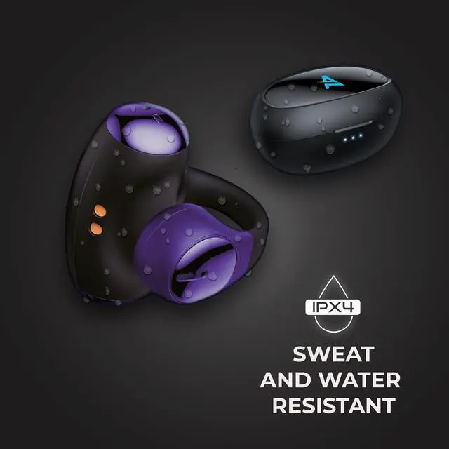Alt view image 3 of 5 - Aimzone Clip-on Wireless Earbuds, Open Ear Wireless Headphones, Earbud & in-Ear Headphones, Wireless Sport Ear Buds, BT 5.3, Clip-on Earphones, iOS/Android (Black)