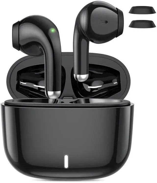 Main image of ACAGET Wireless Headphone for Samsung Galaxy S24 Ultra S25 S23 FE S22 S21 Plus Bluetooth 5.3 Earbuds Noise Canceling Earphones for iPhone 16 15 Pro Max 14 13 12 HiFi Stereo Earphone for Galaxy Z Flip