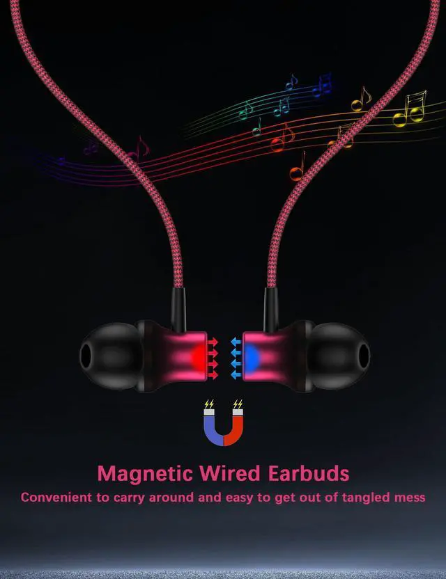Alt view image 4 of 5 - 2 Pack USB C Earbuds for Google Pixel 9 Pro XL Fold 8 8a 7 7a 6a Wired Android Headphones with Clear Call Mic Noise Isolating HiFi Stereo in Ear Type C Earphones for Samsung Galaxy S25 Ultra S24 S23