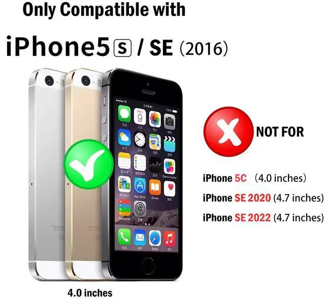 Alt view image 5 of 5 - Bluetooth 5.3 Wireless Earbuds & Dual-Layer Shockproof Case for iPhone 5/5s/SE (2016), True Wireless Headphones for Android/iSO & Heavy Duty Rguuged Protective Phone Case for iPhone 5/5s, Purple Pink