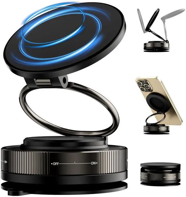 Alt view image 2 of 5 - TOPAUX Wired Earbuds USB C Headphone for iPhone 16e 16 Pro Max 15 Plus Noise Canceling HiFi Bass Stereo in-Ear Headset Type C Earphone for MagSafe Car Mount 360° Rotation Magnetic Adjustable