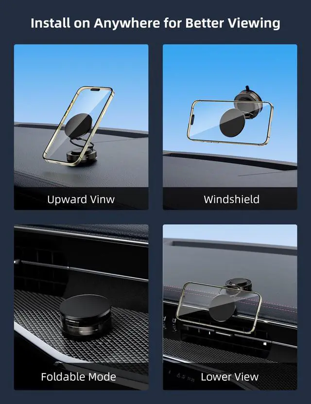 Alt view image 5 of 5 - TOPAUX Wired Earbuds USB C Headphone for iPhone 16e 16 Pro Max 15 Plus Noise Canceling HiFi Bass Stereo in-Ear Headset Type C Earphone for MagSafe Car Mount 360° Rotation Magnetic Adjustable
