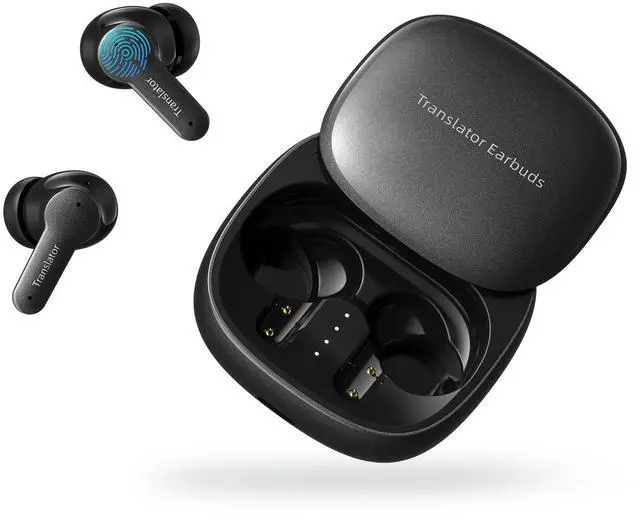 Alt view image 2 of 5 - AI Translation Earbuds Real Time, 3-in-1 Translator Earbuds 144 Languages & Accents, Audifonos Traductores Inglés Español, Open Ear Wireless Ear Buds Bluetooth with Charging Case fit iOS & Android