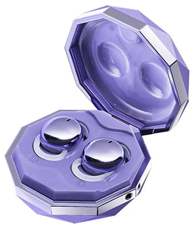 Main image of Bluetooth Earbuds Whit Pods, Wireless Earphones Electronics for Sleeping Running and Studio,IPX7 Waterproof Ear Buds with Deep Bass & Enhanced Audio Clarity (Purple)