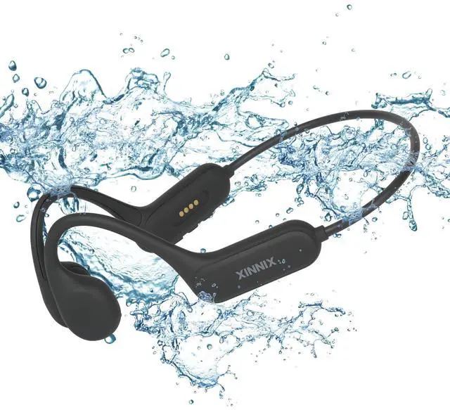 Main image of Bone Conduction IPX8 Waterproof Swimming Headphones,Sports Headphones with Built-in MP3 Player 32G Memory, Wireless Earphones for Workouts, Swimming, Running, Cycling and More Outdoor Activities