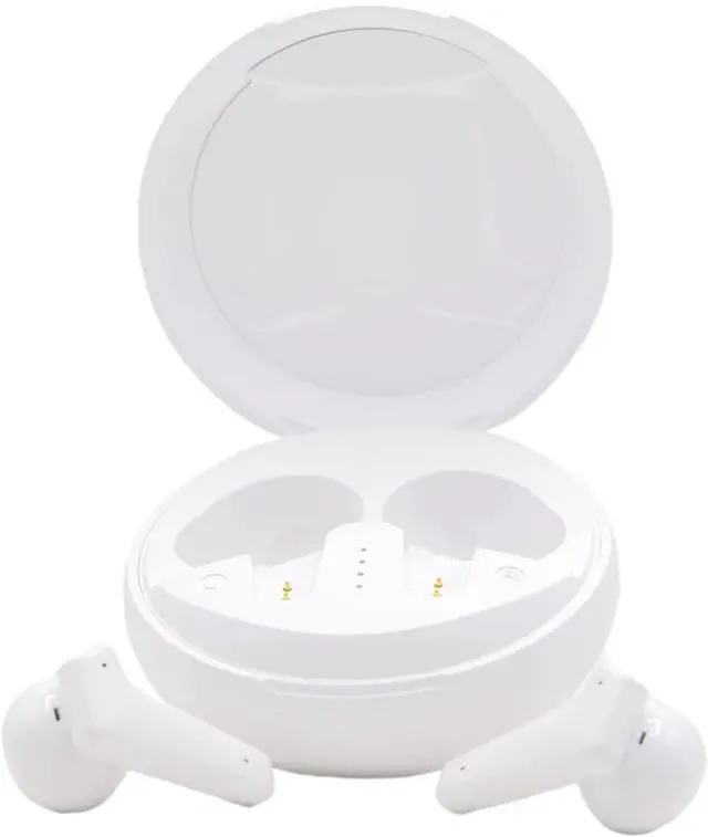 Main image of WAVV Elite ANC Wireless Pro Pods with 8 Hours Play Time, Hybrid Active Noise Cancelling, 33dB in-Ear Earphones with Crystal Clear Sound, Bluetooth 5.2, Wireless Charging Compatible (White)