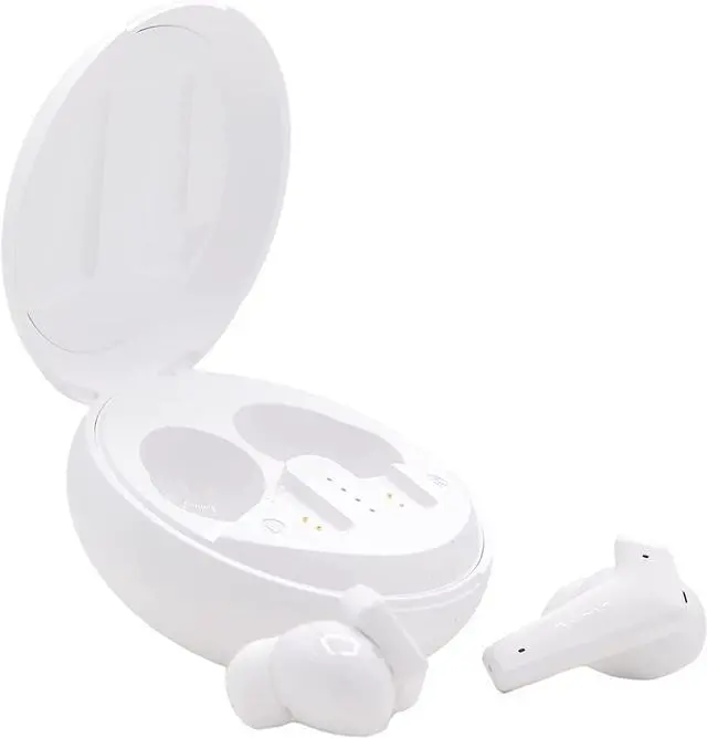 Alt view image 3 of 5 - WAVV Elite ANC Wireless Pro Pods with 8 Hours Play Time, Hybrid Active Noise Cancelling, 33dB in-Ear Earphones with Crystal Clear Sound, Bluetooth 5.2, Wireless Charging Compatible (White)