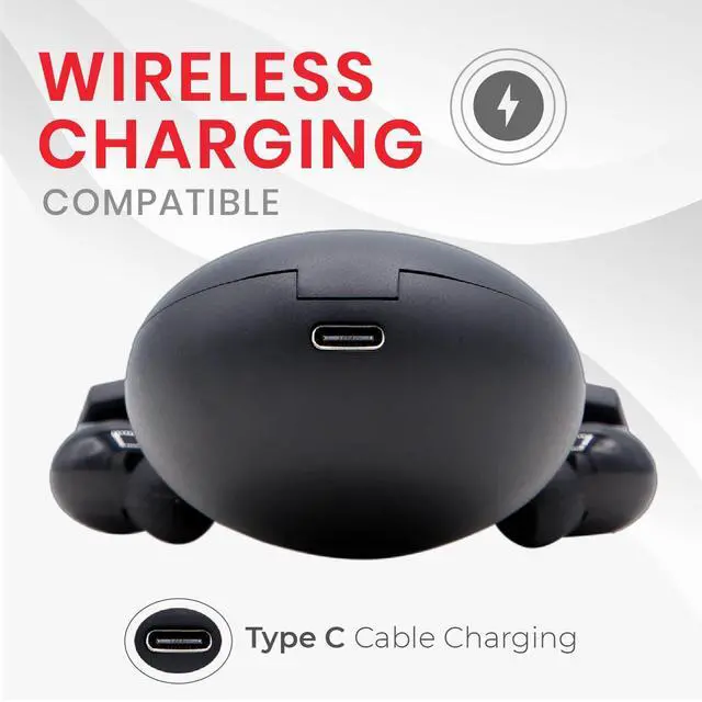 Alt view image 5 of 5 - WAVV Elite ANC Wireless Pro Pods with 8 Hours Play Time, Hybrid Active Noise Cancelling, 33dB in-Ear Earphones with Crystal Clear Sound, Bluetooth 5.2, Wireless Charging Compatible (White)