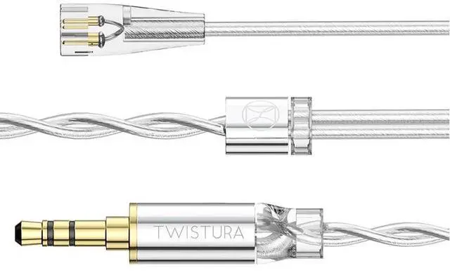 Alt view image 2 of 5 - LEAUDIO TWISTURA Sigma 1DD+1BA in Ear HiFi Earphones with 0.78 2Pin Cable (with mic)