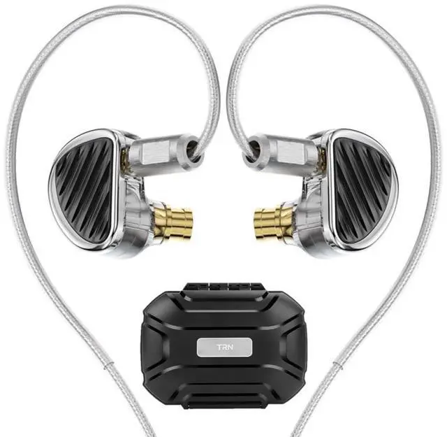 Main image of TRN Jaws 3DD + 4BA + 1Planar Driver in-Ear Monitor, HiFi Stereo Wired Headphones with 2-Pins Detachable Cable Design (3.5mm Jack No Mic)