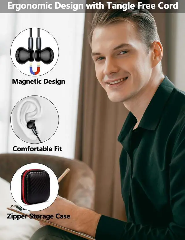 Alt view image 3 of 5 - TOPAUX USB C Headphone Wired Earphone, Car CarPlay Cable for Apple USB C 0.3M USB to USB Type C Car Play Cable for iPhone 16 Pro Max 15 Plus Navigation Audio Dongle Cord for iPad 10 Mini Air