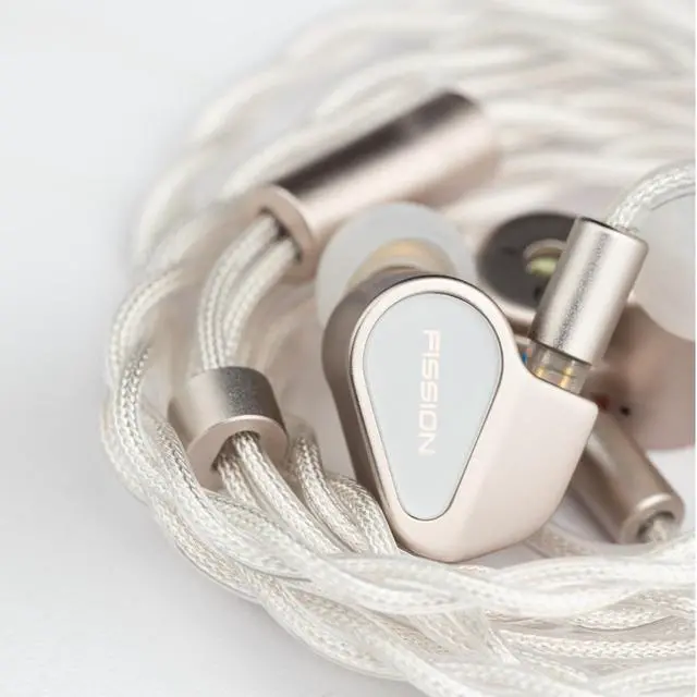 Alt view image 5 of 5 - TANCHIJIM Fission 5th Generation DMT HiFi Wired IEMS in-Ear Monitors Headphones for Gaming Earbuds with Dual Magnetic Dual Chambers and Detachable Cables for Audiophile Musician