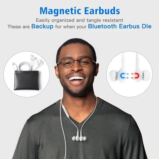 Alt view image 4 of 5 - 2 Pack USB C Headphones for iPhone 16 15, Wired Earbuds for iPad Pro Air Mini, iPad 10, MacBook, in-Ear Earphones Wired with Microphone and Volume Control for Samsung S25 S24/for Google Pixel 9/8/7