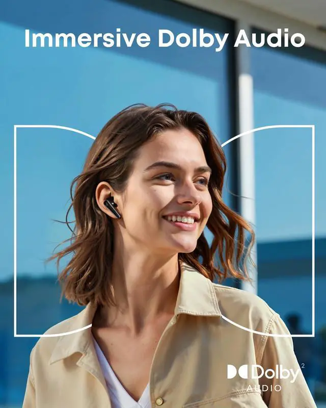 Alt view image 4 of 5 - Soundcore Liberty 5 by Anker, Noise-Cancelling Wireless Earbuds with Sport X20,2X Stronger Voice Reduction, Real-Time Adaptive Noise Cancellation, Fast Charging, Dolby Audio