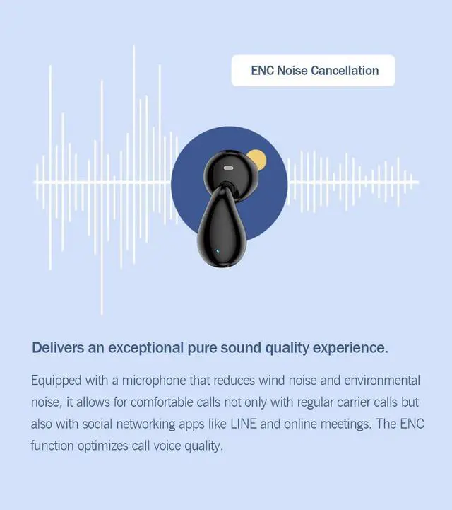 Alt view image 4 of 5 - in-Ear Bluetooth Earbuds | Zero Latency | ENC Noise Cancellation | Single/Dual Mode | Transparent Charging Case | Waterproof & Dustproof | Ideal for Commute, Work & Sports | Comfortable FitBlack