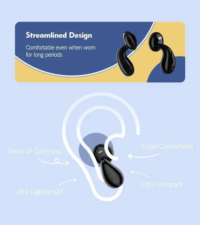 Alt view image 5 of 5 - in-Ear Bluetooth Earbuds | Zero Latency | ENC Noise Cancellation | Single/Dual Mode | Transparent Charging Case | Waterproof & Dustproof | Ideal for Commute, Work & Sports | Comfortable FitBlack