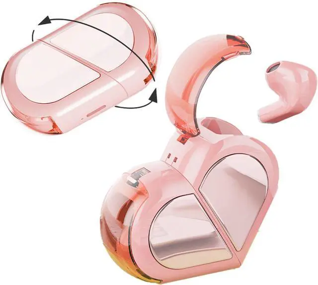 Main image of Sioroch Wireless Bluetooth Earphones, Bluetooth 5.3, Couple's Earphones, Suitable for Running, Work, Reading, Sleep (Pink)