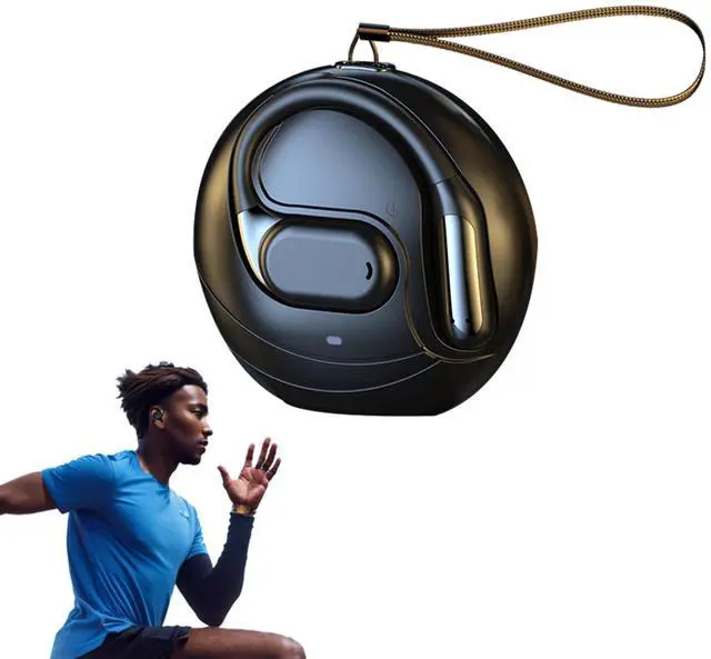 Main image of Out Of Ear Headphones Outside Ear Open Ear Earbuds Wireless Earless Headphones Bluetooth for Ows Open Owls Hanging Earphones 5.4 Bluetooth Open Ear Hanging Headset Bone Conduction Earbuds Over The Ear