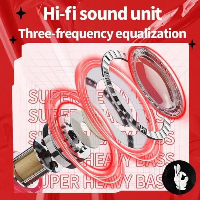 Alt view image 3 of 5 - Xmenha Green Wireless in Ear Earbuds for Working Bluetooth 5.3 with Noise Cancelling Mic Ear Buds Bluetooth Noise Reduction Ear Buds Earphones Headphones Transparent Cover for in-Ear Earphone