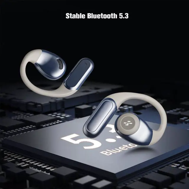 Alt view image 3 of 5 - Outside Outer Open Ear Earbuds Out of Wireless Bluetooth for Ows Hanging Earphones 5.4 Bluetooth Outer Out of Open Ear Headphones Outside air Bone Conduction Headphones Earbuds Over The Ear Buds