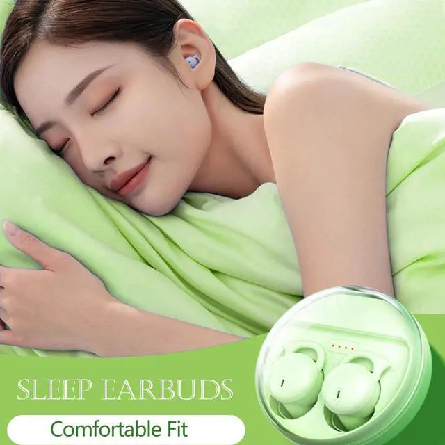 Alt view image 3 of 5 - Wireless Invisible Sleep Earbuds Bluetooth Small Ear Buds For Side Sleepers Sleep Bluetooth Earbuds Smallest Tiny Wireless Sleeping Ear Buds For Small Ears Noise Cancelling Earbuds For Sleep