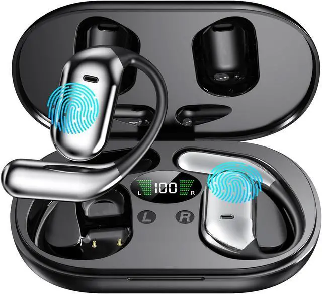Main image of AI Language Translation Earbuds, Wireless Earbuds Translator Real Time 144 Languages 3-in-1 Translator Ear Buds 5.4 Bluetooth Headphones Two-Way Translating Device fit iOS and Android - Black 2
