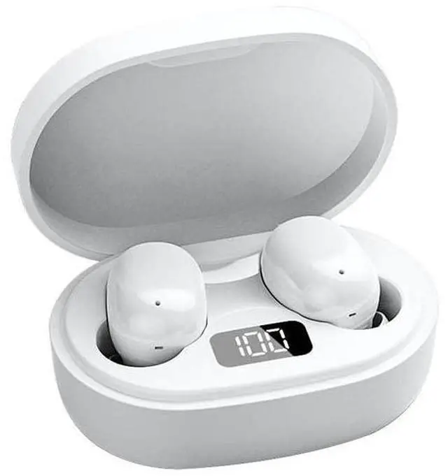 Alt view image 2 of 5 - DX-05 True Wireless Earbuds Comfortable in Ear Headphones 5.3 Bluetooth, Light-Weight, Built-in Microphone, IPX5 Waterproof, Immersive Premium Sound (Black)