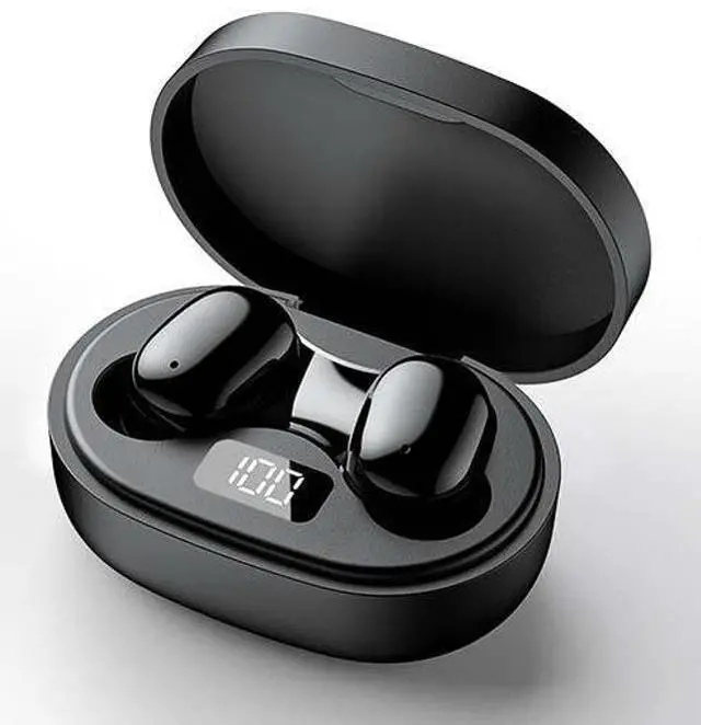 Main image of DX-05 True Wireless Earbuds Comfortable in Ear Headphones 5.3 Bluetooth, Light-Weight, Built-in Microphone, IPX5 Waterproof, Immersive Premium Sound (Black)