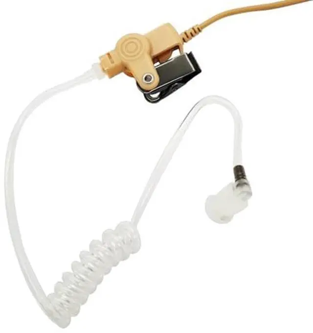 Alt view image 5 of 5 - PZYPYM Skin Color Ifb Earpiece Single Ear Universal Broadcast Headset 3.5mm in-Ear Wired Earbuds Monitor Headphone Acoustic Tv Anchor Broadcasting Ear Piece Kit for iPhone Moblie Phone Cellphone