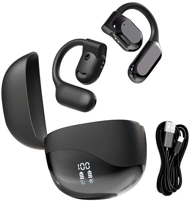 Main image of AI Language Translation Earbuds Real-Time Translation in 144 Languages Accents Wireless Earbuds for Effortless Multilingual Conversations Perfect for Travel Business International Communication