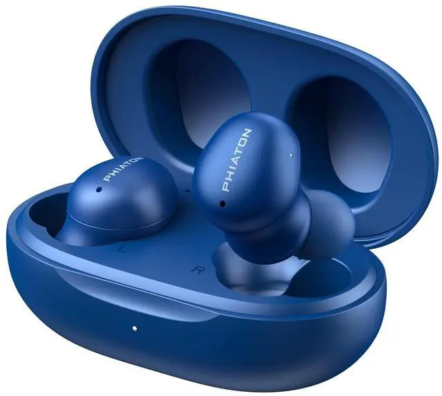 Main image of Phiaton Bonobuds True Wireless Earbuds Noise Cancelling Bluetooth Earbuds. Ambient Mode Headphones with Touch Controls. 20 Hr Battery and Quick Charge