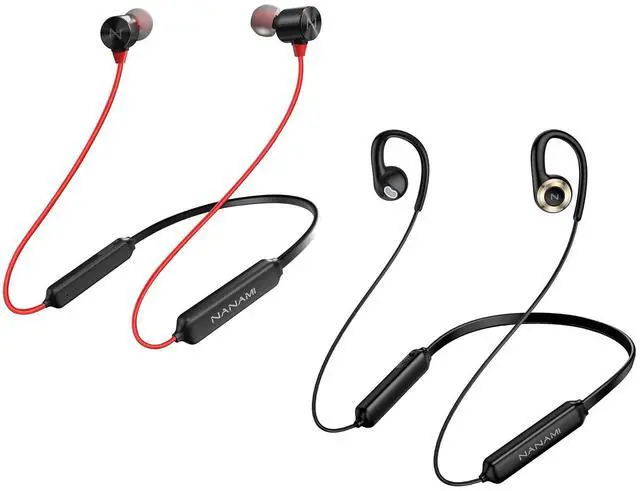 Main image of NANAMI Bluetooth Neckband Headphones - Open Ear and in Ear Wireless Earphones for Podcast Audio Music Sleeping