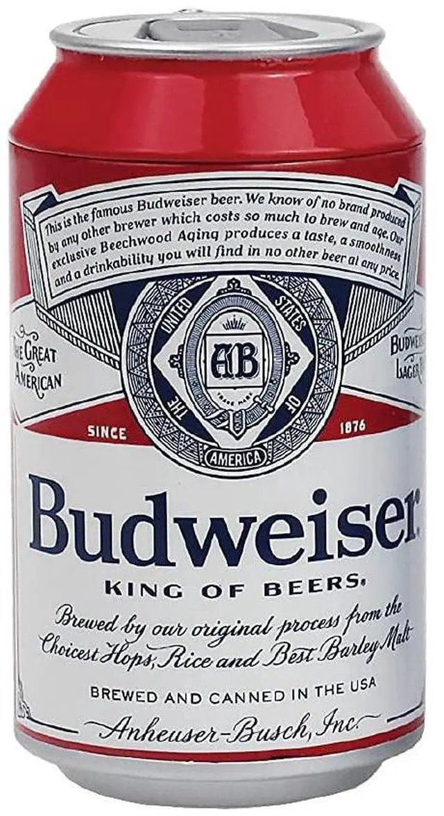 Alt view image 4 of 5 - Budweiser Wireless Earbuds with Can Charging Case High-Definition Stereo Sound Earplugs with Up to 9 Hours Playtime Bluetooth 5.0 with Microphone for Sports and Works