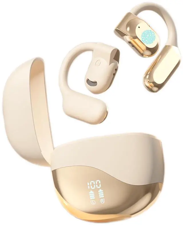 Main image of AI Translator Earbuds Real-Time  3-in-1 Language Translation Earbuds with 144 Languages, HD Sound, Long Battery Life, Bluetooth OWS, Compatible with iOS & Android for Travel, Business & Learning