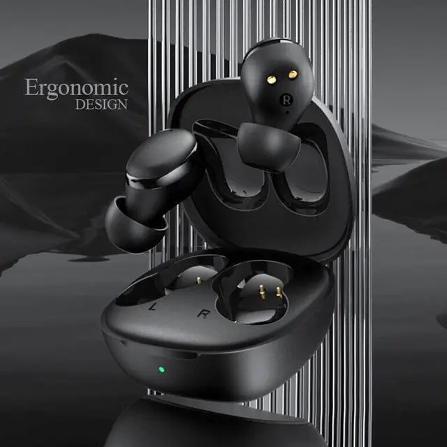 Alt view image 5 of 5 - Kamon K11 Wireless Earbuds with Wireless Charging Case, Bluetooth 5.3, Touch Control Waterproof, in Ear Stereo Headphones Built in Mic Headset Premium Sound for iPhone 14, 13, Samsung, Sport (Black)