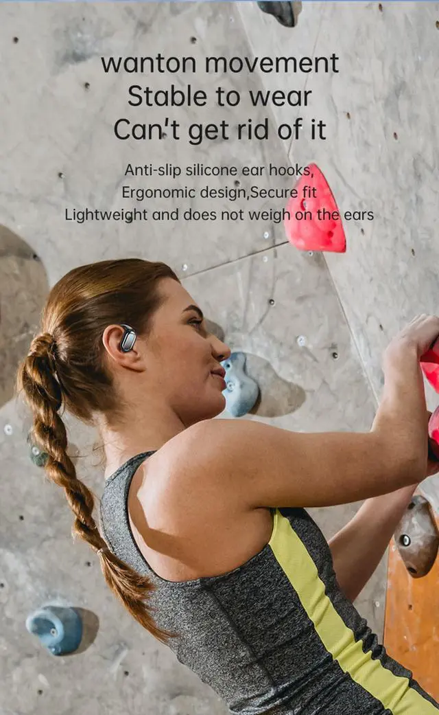 Alt view image 2 of 5 - True Wireless Earbuds, 2024 Bluetooth Headphones 5.3 Earbuds, Waterproof Touch Control Ear Buds in-Ear Built-in Mic, with LED Power Display, IP7 Waterproof Earphones Sport Headset - Model 24