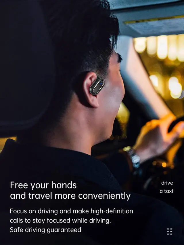 Alt view image 3 of 5 - True Wireless Earbuds, 2024 Bluetooth Headphones 5.3 Earbuds, Waterproof Touch Control Ear Buds in-Ear Built-in Mic, with LED Power Display, IP7 Waterproof Earphones Sport Headset - Model 24