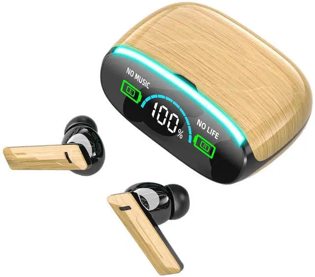 Main image of True Wireless Earbuds, 2024 Bluetooth Headphones 5.3 Earbuds, Waterproof Touch Control Ear Buds in-Ear Built-in Mic, with LED Power Display, IP7 Waterproof Earphones Sport Headset - Model 39