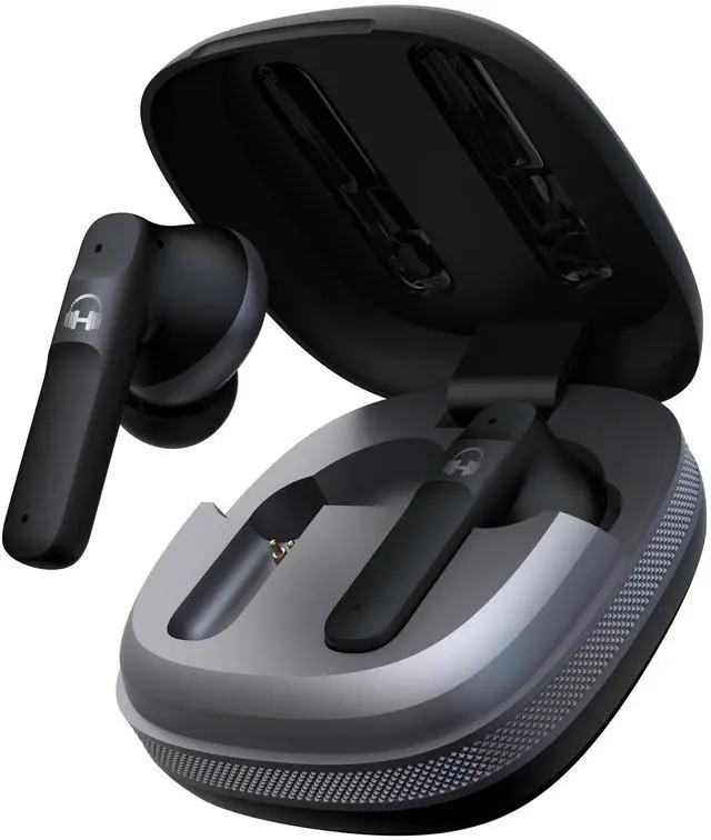 Alt view image 2 of 5 - HARMONY TWENTY-TWO HTT-11, Wireless Earbuds, 5.4 Bluetooth, Voice Assistant, ENC 4 Mic Call Noise Cancelling in Ear Buds, Fast Charging 10 min=100 min, 6H + 35H Charging Case, 13mm Deep Bass, Ipx5