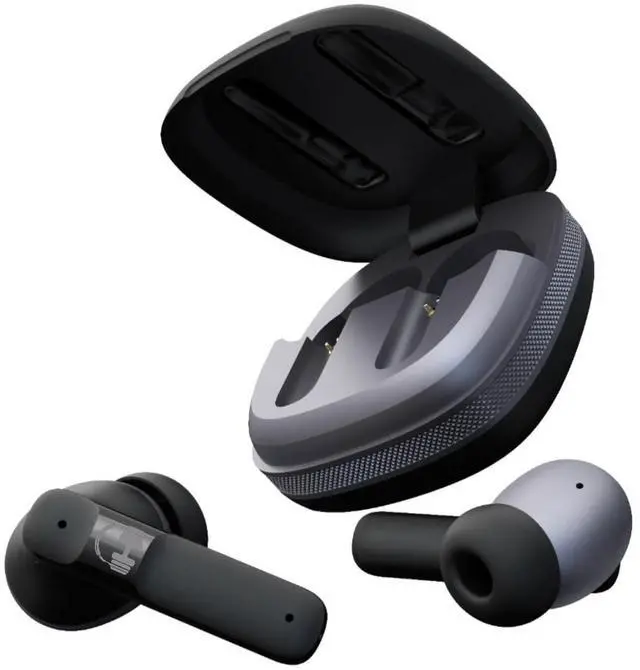 Alt view image 4 of 5 - HARMONY TWENTY-TWO HTT-11, Wireless Earbuds, 5.4 Bluetooth, Voice Assistant, ENC 4 Mic Call Noise Cancelling in Ear Buds, Fast Charging 10 min=100 min, 6H + 35H Charging Case, 13mm Deep Bass, Ipx5