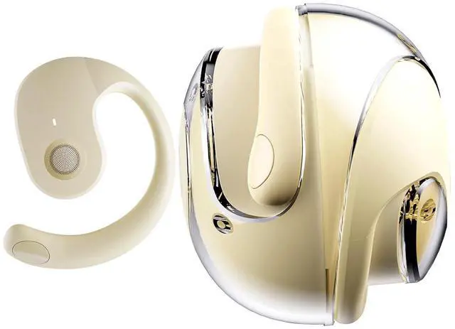 Main image of Open Ear Headphones Wireless Bluetooth 5.4, Air Conduction Wireless Bluetooth Earphone, OWS Hanging Earphones with Earhooks and Mic, Open Ear Earbuds IPX5 Waterproof for Sports Gaming Driving(Khaki)