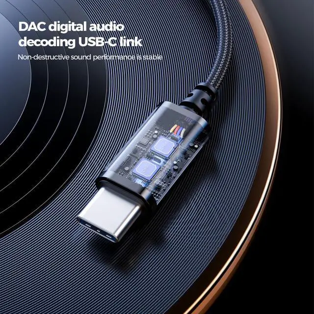 Alt view image 5 of 5 - USB C Headphones for Samsung Galaxy s25 S24 S23 Ultra S22 S21 FE S20 A54 A53 USB C Earphones with Mic Volume Control Wired Earbuds USB Type C Headphones for iPhone 16 15 Pro Max Plus iPad Pro Pixel 8