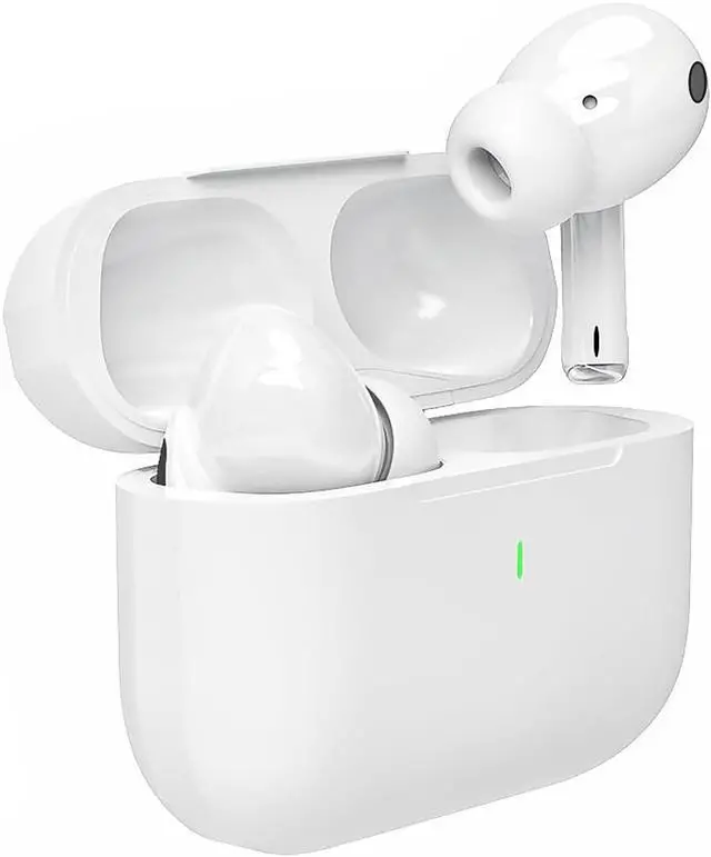 Main image of EOQIFJM True Wireless Earbuds Bluetooth 5.3 Mic Noise Cancelling IPX7 Waterproof Hi-Fi Stereo Sound Long Battery 40H Playtime Auto Pairing for iPhone Headphones pro,White