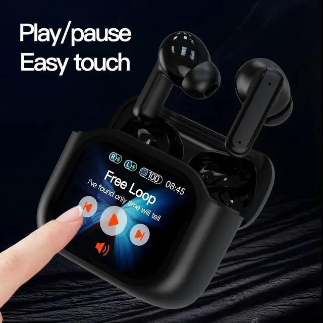 Alt view image 3 of 5 - Egyrsik"AI Smart Translator Wireless Bluetooth Earpiece with HD Video Call, Instant 2-Way Translation, 36H Playtime, Noise Cancelling Mic for Travel Meetings (iOS/Android)