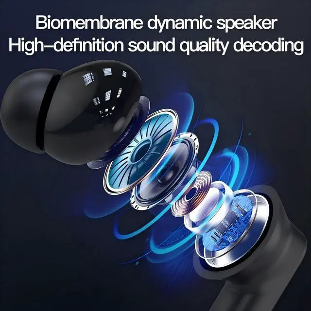 Alt view image 4 of 5 - Egyrsik"AI Smart Translator Wireless Bluetooth Earpiece with HD Video Call, Instant 2-Way Translation, 36H Playtime, Noise Cancelling Mic for Travel Meetings (iOS/Android)