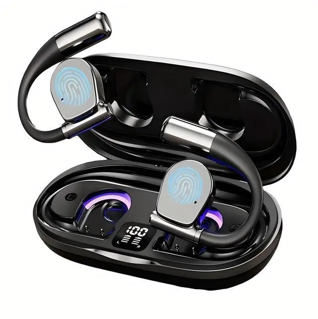 Main image of Egyrsik "2024 Bluetooth Translator Earpiece with Video Call, Real-Time AI Translation, Noise Cancelling, 100+ Languages, Long Battery Life for Travel & Business