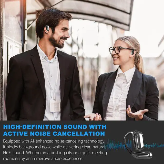 Alt view image 4 of 5 - Ai Translation Earbuds Real Time, 3-in-1 Language Translator Earbuds, 144 Languages Ai translation headphones, Audífonos Traductores Hi-Fi Stereo,Fit iOS and Android, Ideal for Travel Business (Ivory)
