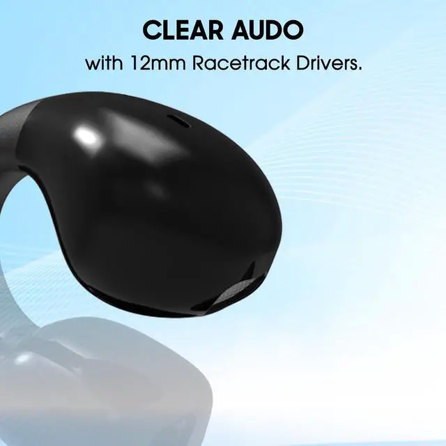 Alt view image 4 of 5 - C1Pro Ear Clip Earbuds Clip On Ear Buds Wireless Bluetooth Earbuds Freeclip Bluetooth Headphones Open On Earring Cuff Earbud Earrings Clips Best Free Bud For Ears Glasses Living Need Open-Ear Comfort