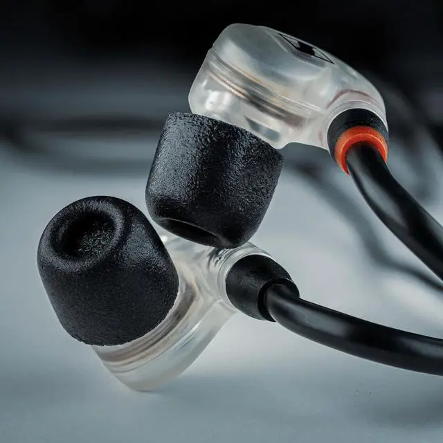 Alt view image 3 of 5 - Comply 500 Core Series | Memory Foam Replacement IEM Ear Tips for KZ, Moondrop, FiiO Sennheiser & More | Superior Noise Isolation, Ultimate Comfort, Secure Fit | TechDefender, Black, Small (3 Pairs)